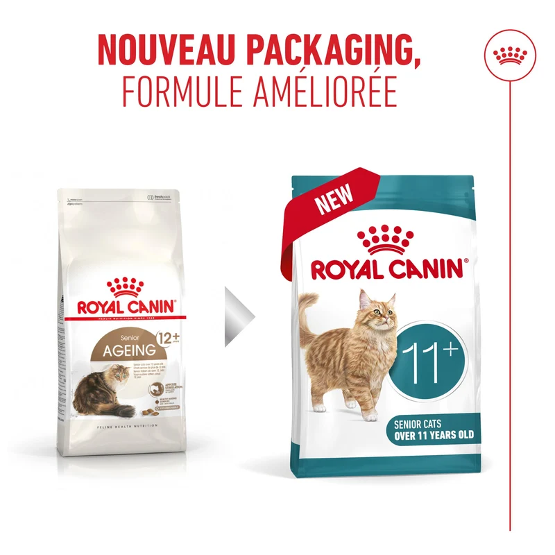 Royal Canin Ageing 11+ - Croquettes pour chat