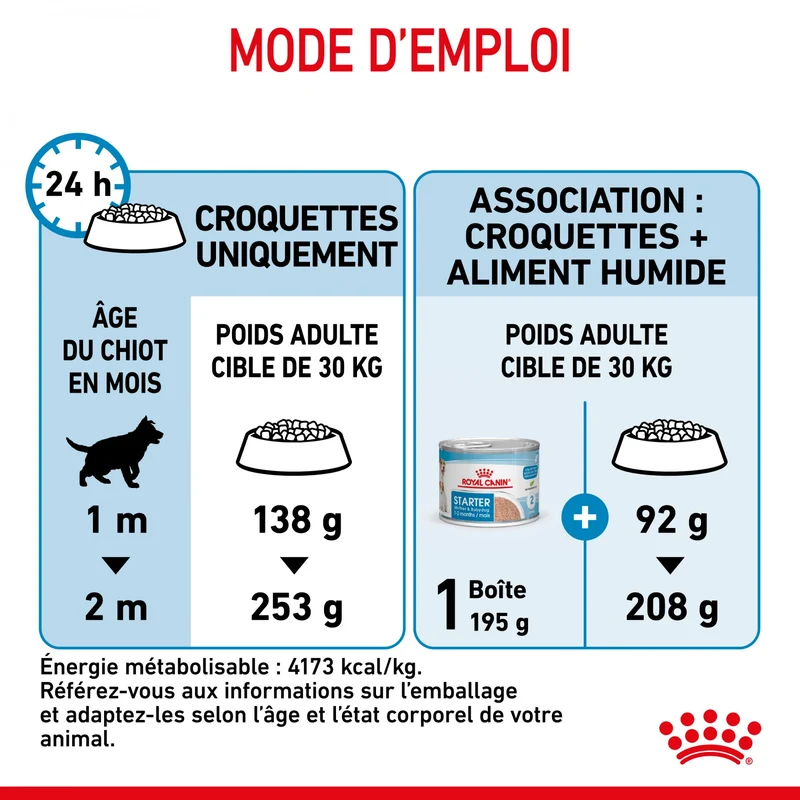 ROYAL CANIN Starter Maxi Mother & Babydog - Croquettes pour chiot