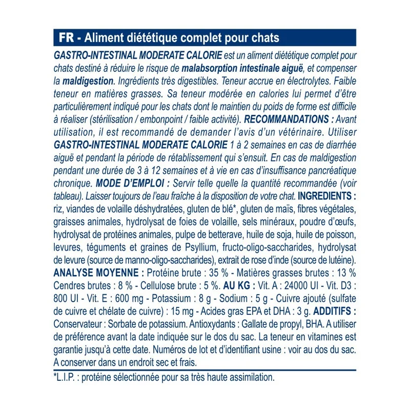 Royal Canin Veterinary Gastrointestinal Moderate Calorie