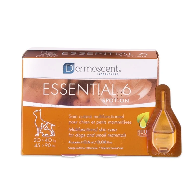 Pipettes Essential 6 spot-on