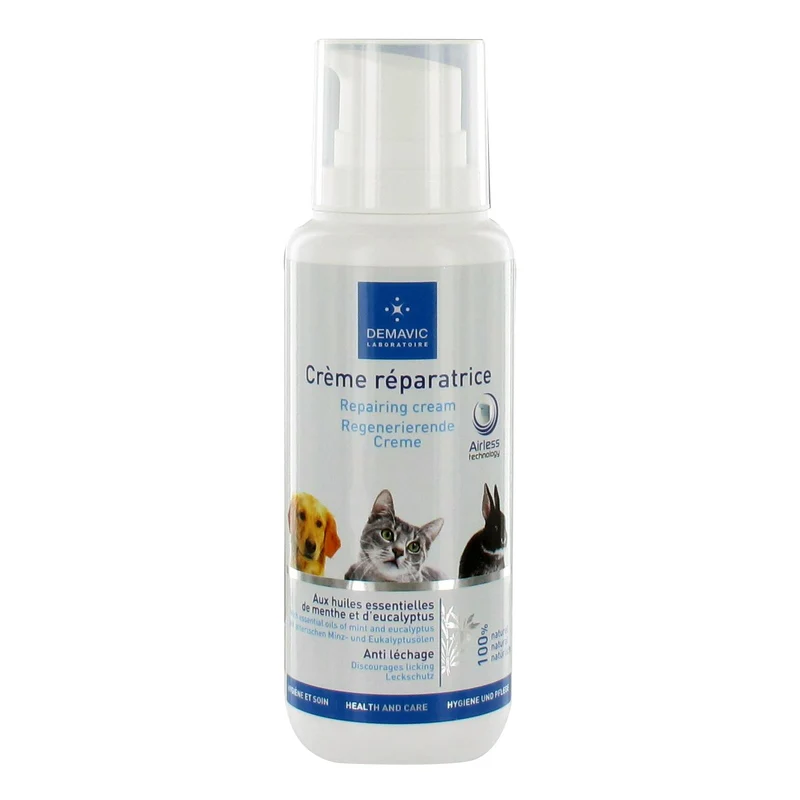 Crème réparatrice pour petites plaies