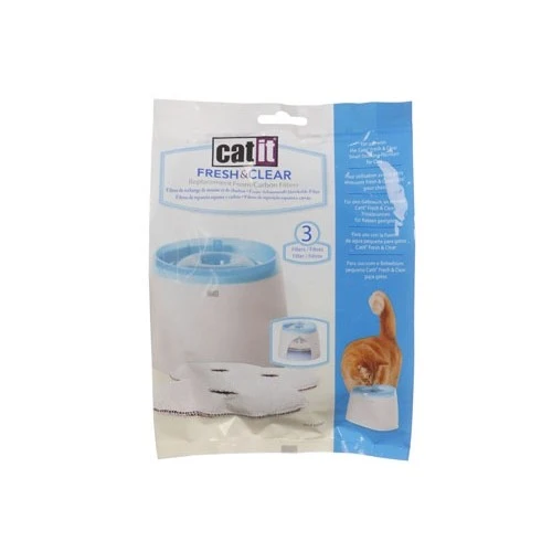 Filtres de rechange pour fontaine Fresh & Clear 2L