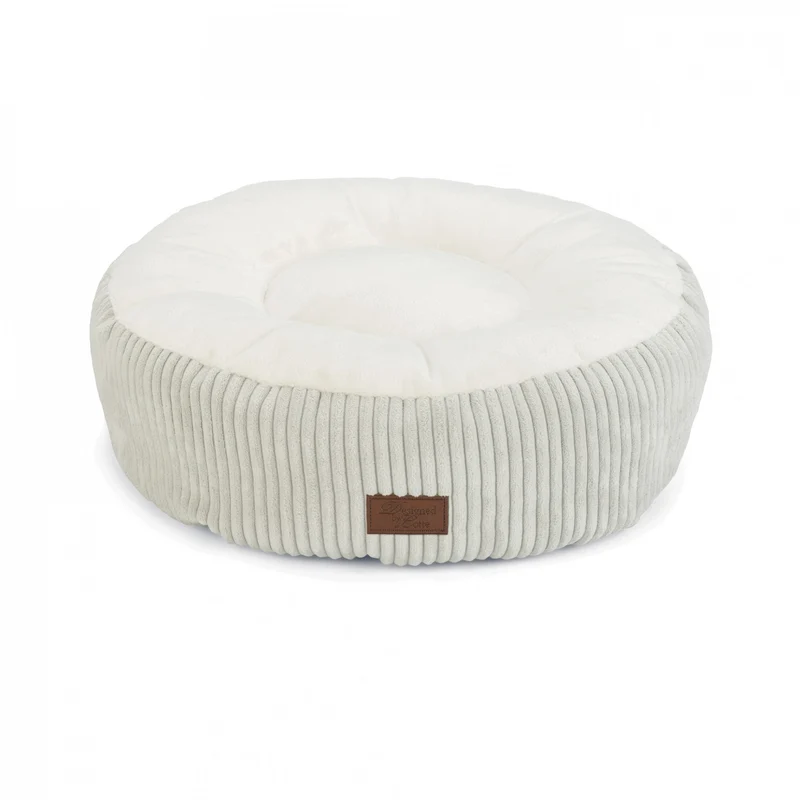 Coussin velours côtelé