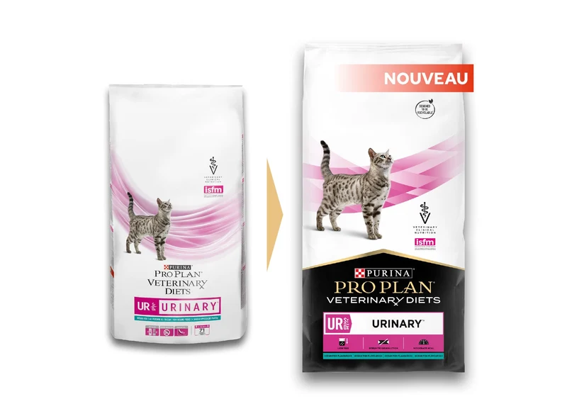 Pro Plan Veterinary Diets UR St/Ox Urinary au Poisson – Croquettes pour chat