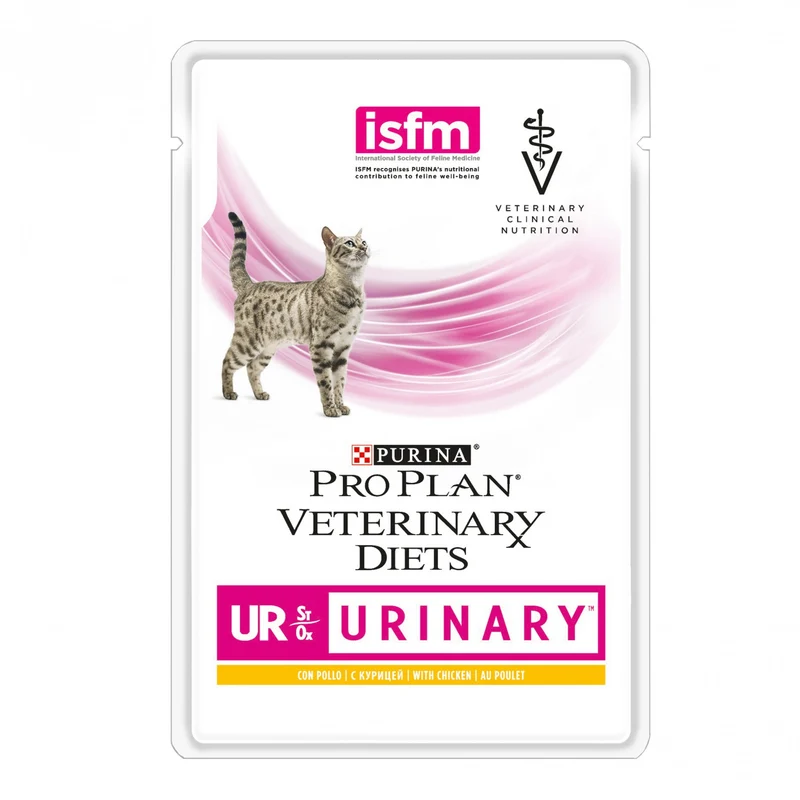 Pro Plan Veterinary Diets UR St/Ox Urinary – Pâtée en bouchées pour chat