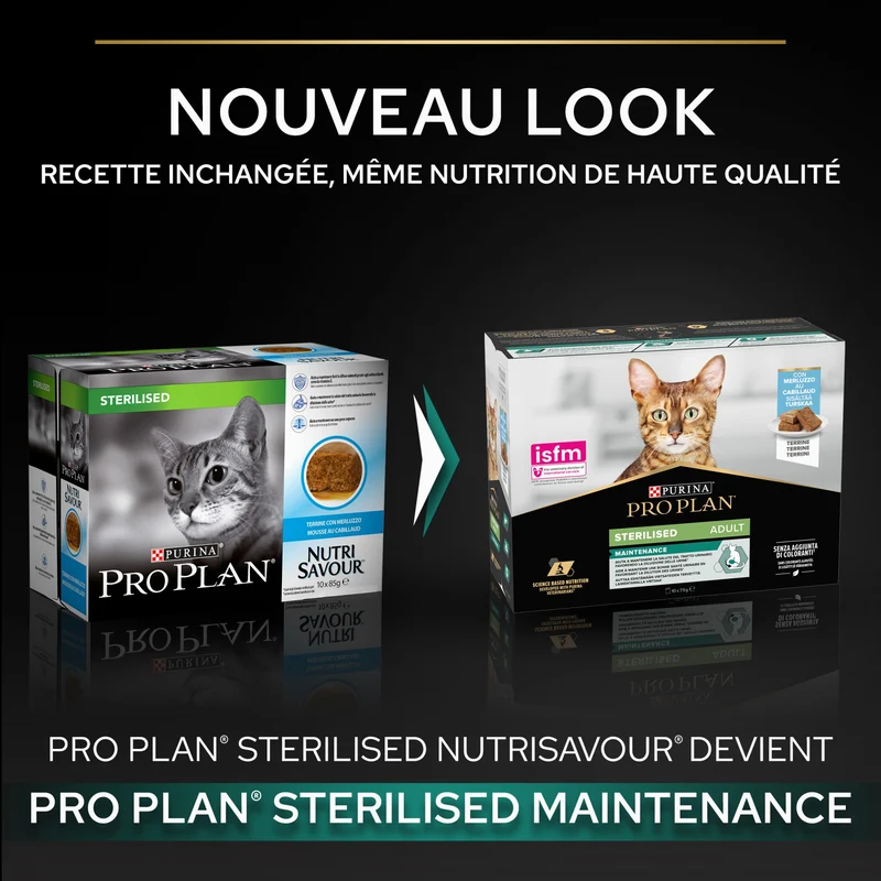 Proplan Nutrisavour Sterilised en mousse