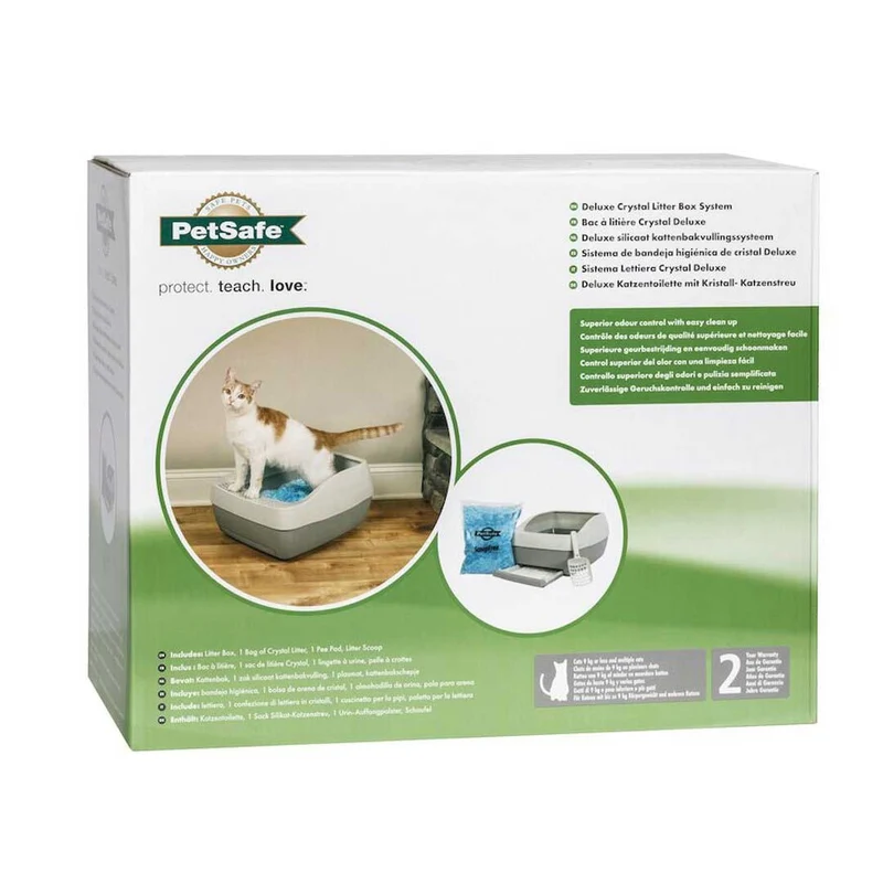 Bac à litière Crystal Deluxe