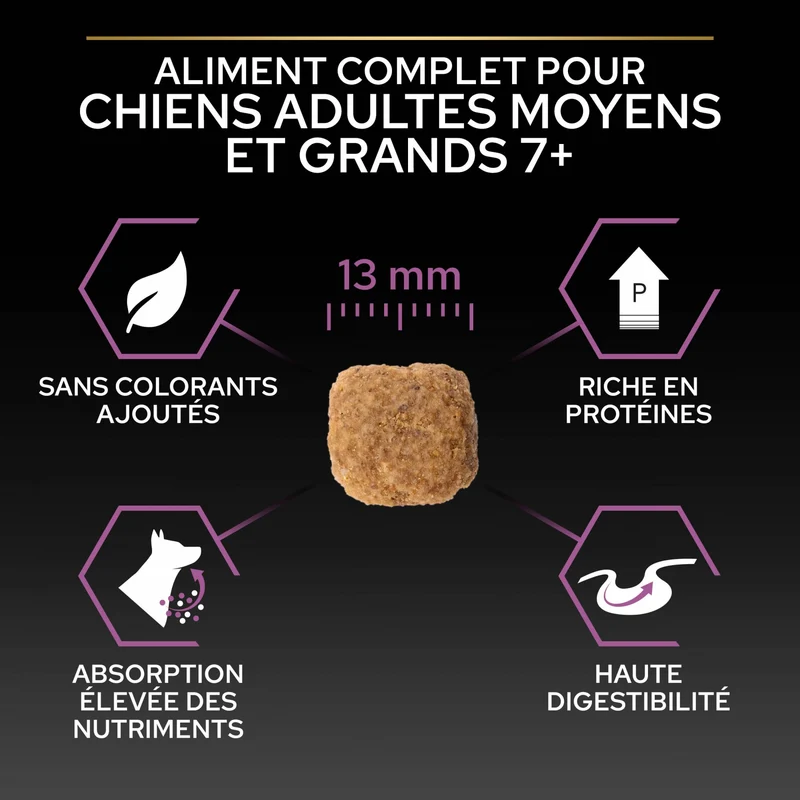 PRO PLAN Sensitive Skin Medium & Large Adult au Saumon - Croquettes pour chien