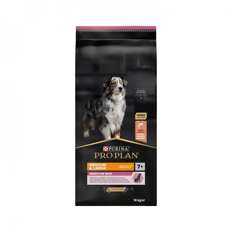 PRO PLAN Sensitive Skin Medium & Large Adult au Saumon - Croquettes pour chien