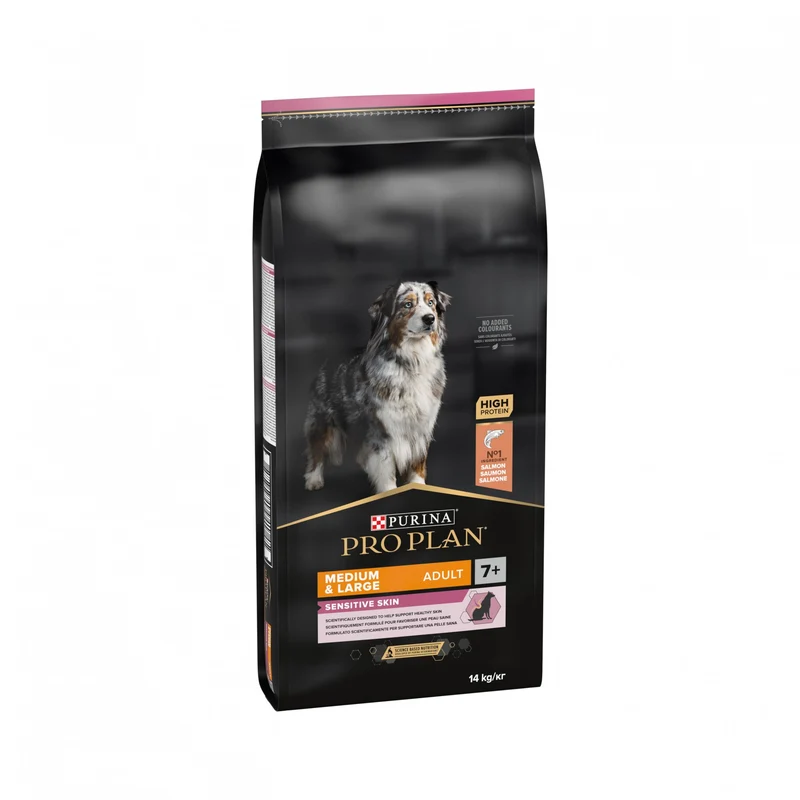 PRO PLAN Sensitive Skin Medium & Large Adult au Saumon - Croquettes pour chien