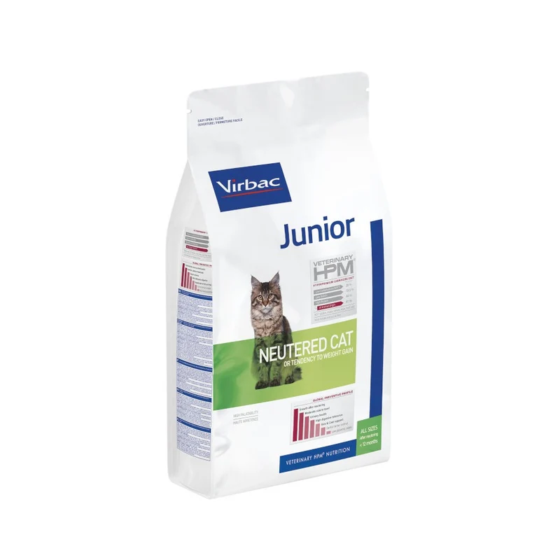 VIRBAC Veterinary HPM Junior Neutered Cat