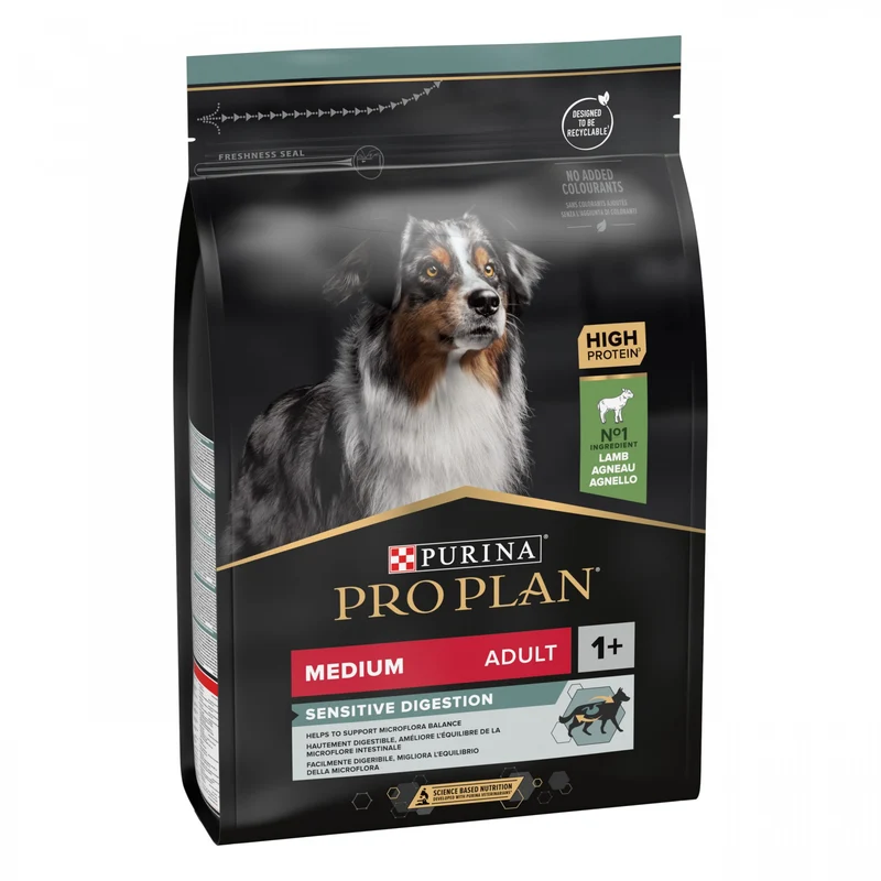 PRO PLAN Sensitive Digestion Medium Adult à l'Agneau - Croquettes pour chien