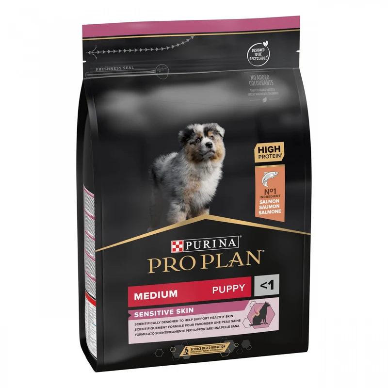 PRO PLAN Sensitive Skin Medium Puppy au Saumon - Croquettes pour chien