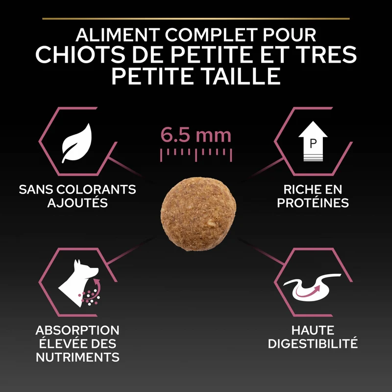 PRO PLAN Sensitive Skin Small & Mini Puppy au Saumon - Croquettes pour chien