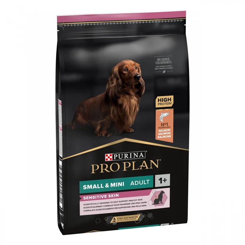 PRO PLAN Sensitive Skin Small & Mini Adult au Saumon - Croquettes pour chien
