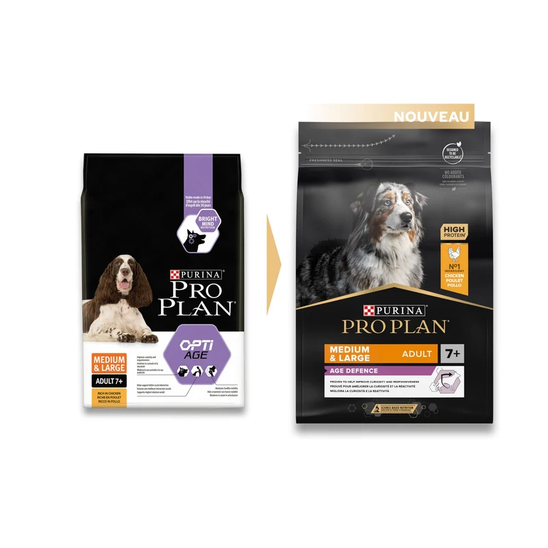PRO PLAN Age Defence Medium & Large Adult au Poulet - Croquettes pour chien