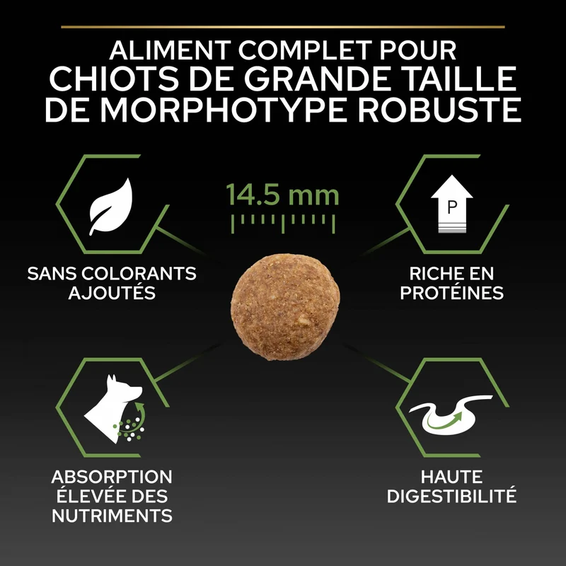 PRO PLAN Healthy Start Large Robust Puppy au Poulet - Croquettes pour chien