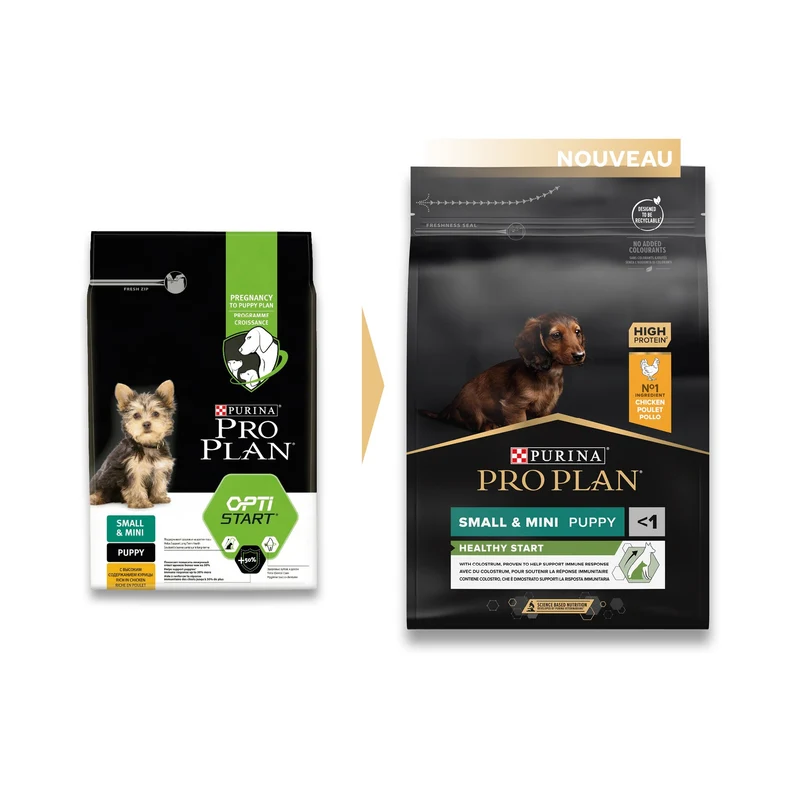 PRO PLAN Healthy Start Small & Mini Puppy au Poulet - Croquettes pour chien