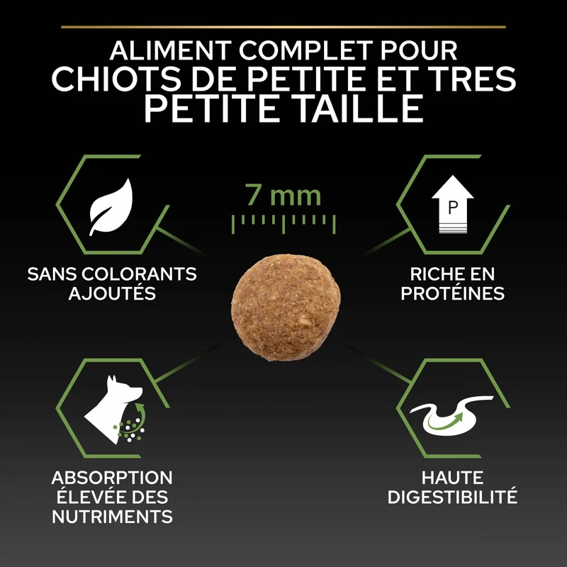 PRO PLAN Healthy Start Small & Mini Puppy au Poulet - Croquettes pour chien