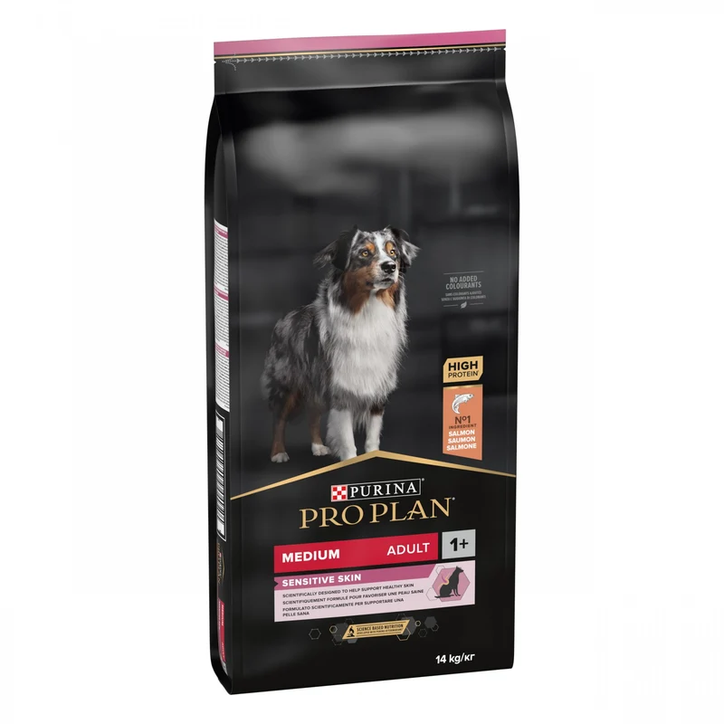 PRO PLAN Sensitive Skin Medium Adult au Saumon - Croquettes pour chien