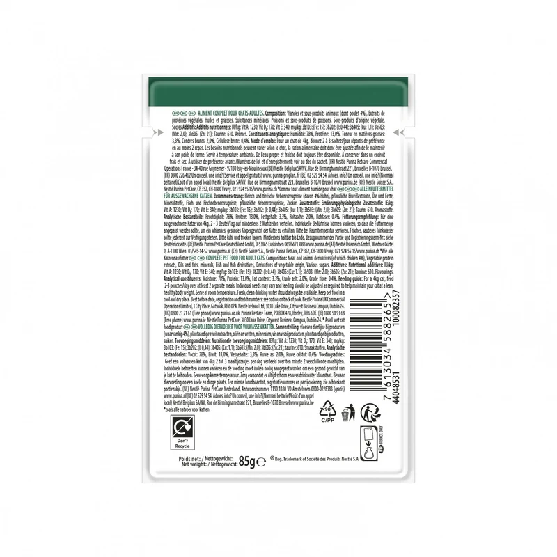 Proplan Nutrisavour Sterilised en sauce