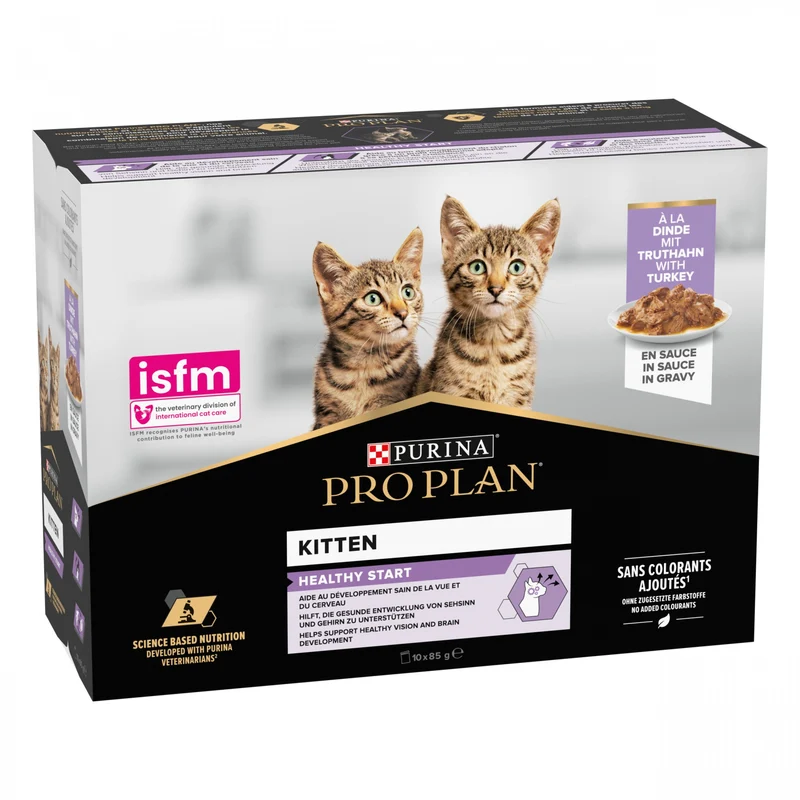 PRO PLAN Healthy Start Kitten en sauce à la Dinde - Pâtée pour chaton
