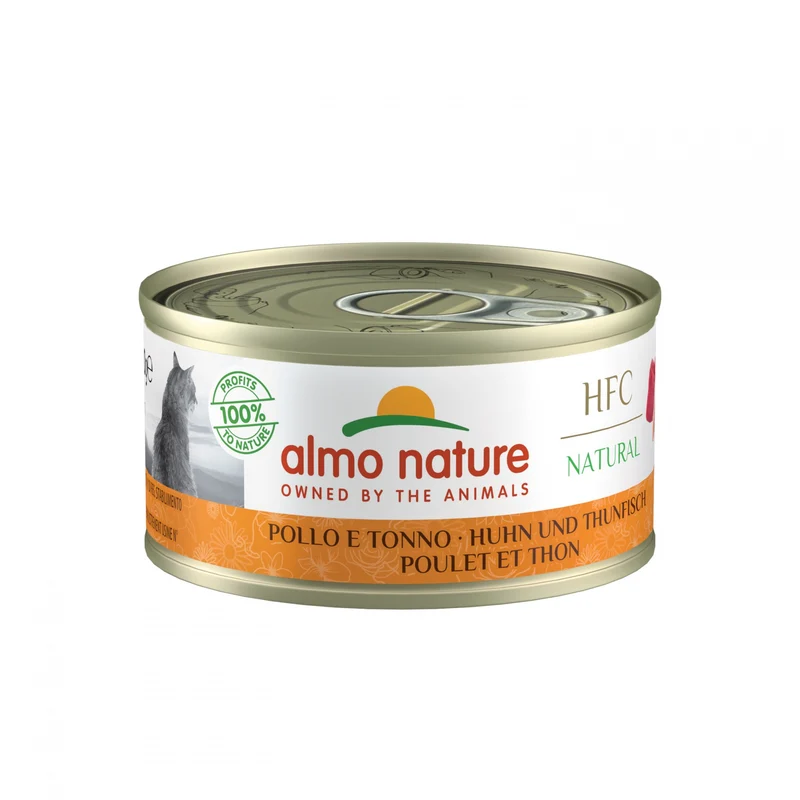 Almo Nature Pâtées Chat Adulte – HFC Natural - 24 x 70g