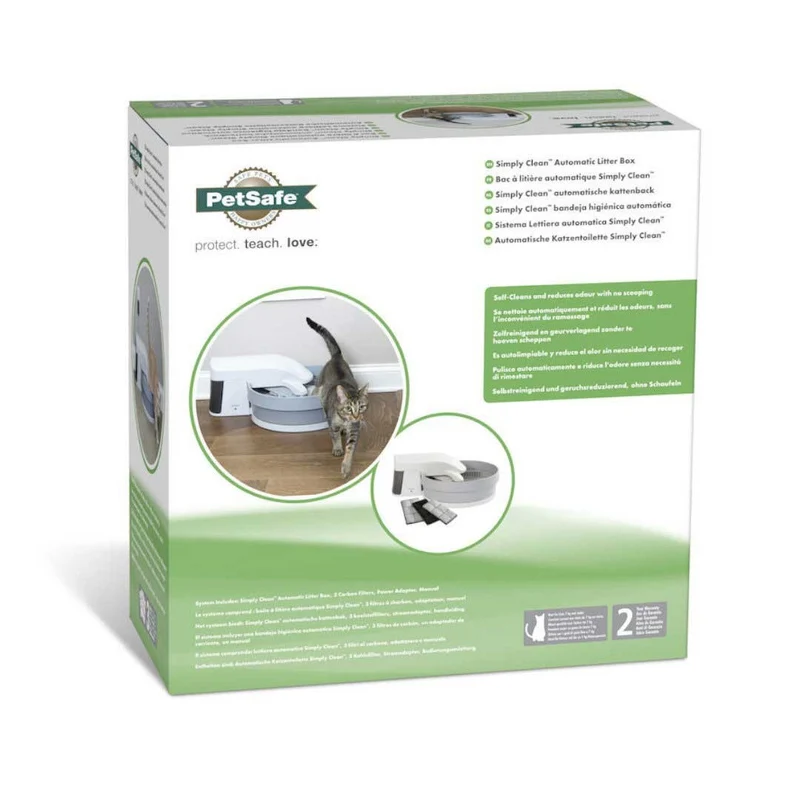 Filtres à charbon pour bac à litière auto-nettoyant Simply Clean