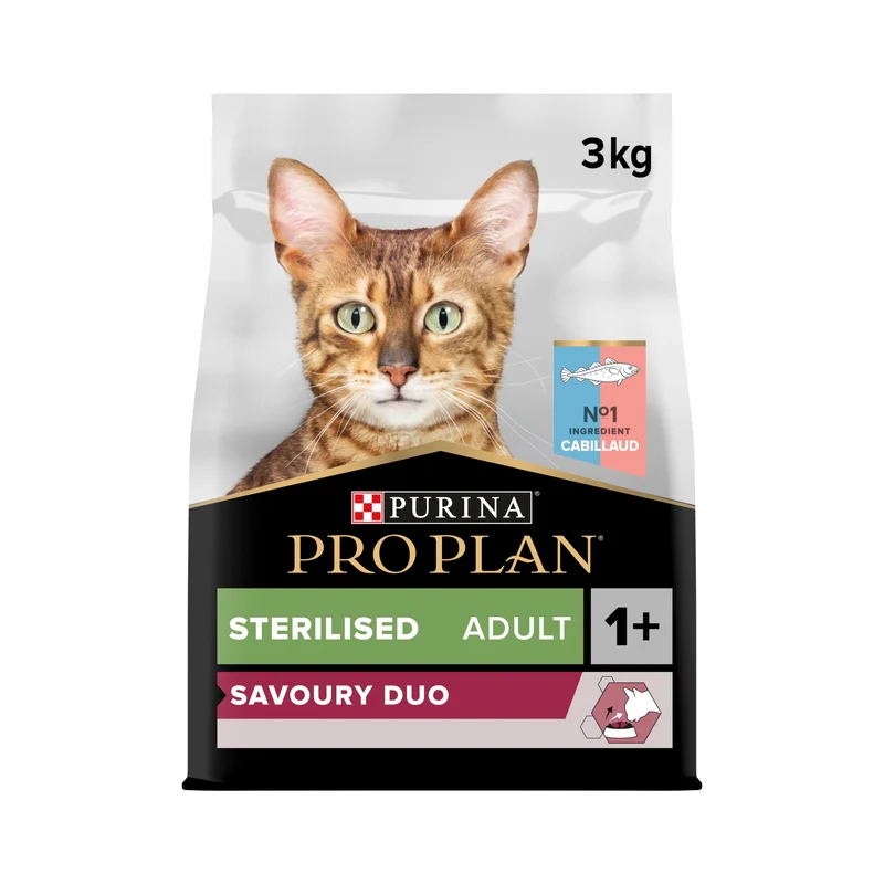 PRO PLAN Savoury Duo Sterilised Adult - Croquettes pour chat