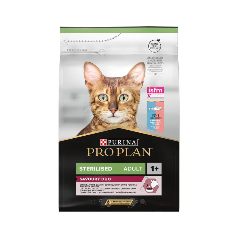 PRO PLAN Savoury Duo Sterilised Adult - Croquettes pour chat