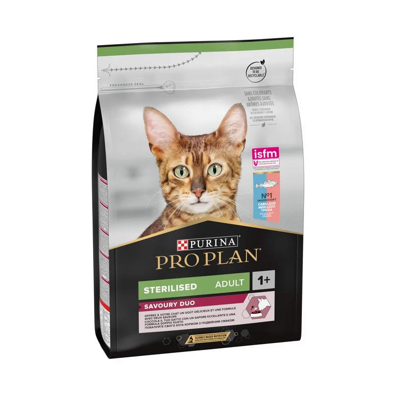 PRO PLAN Savoury Duo Sterilised Adult - Croquettes pour chat
