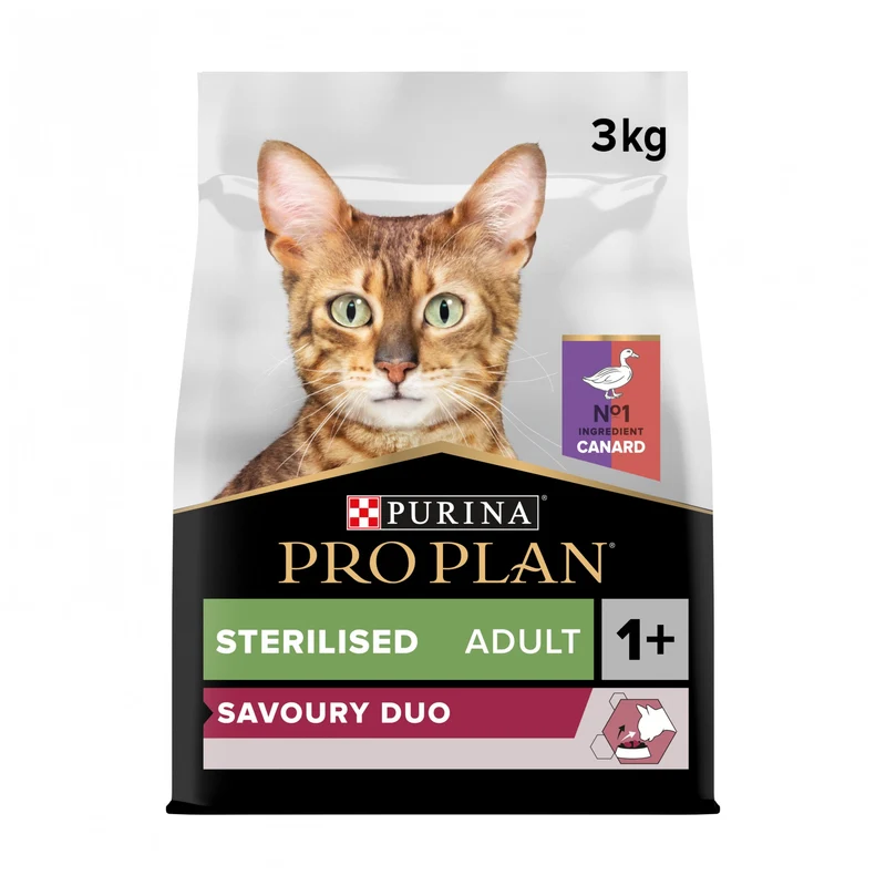 PRO PLAN Savoury Duo Sterilised Adult - Croquettes pour chat
