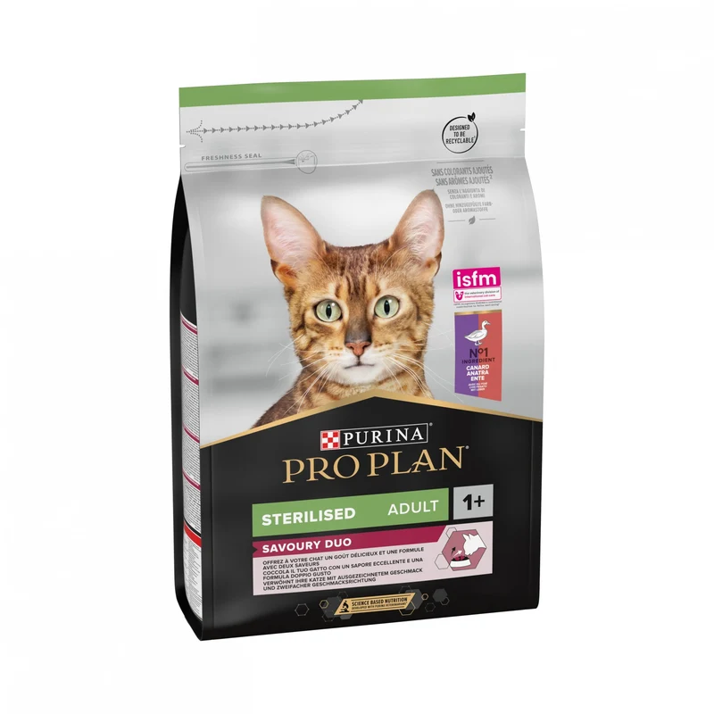 PRO PLAN Savoury Duo Sterilised Adult - Croquettes pour chat
