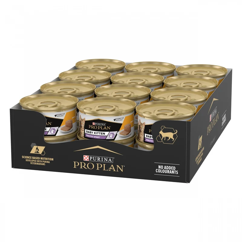 PRO PLAN Healthy Start Baby Kitten en mousse au Poulet - Pâtée pour chaton