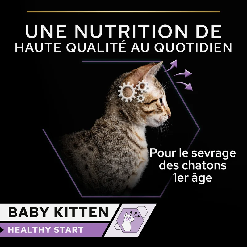 PRO PLAN Healthy Start Baby Kitten en mousse au Poulet - Pâtée pour chaton
