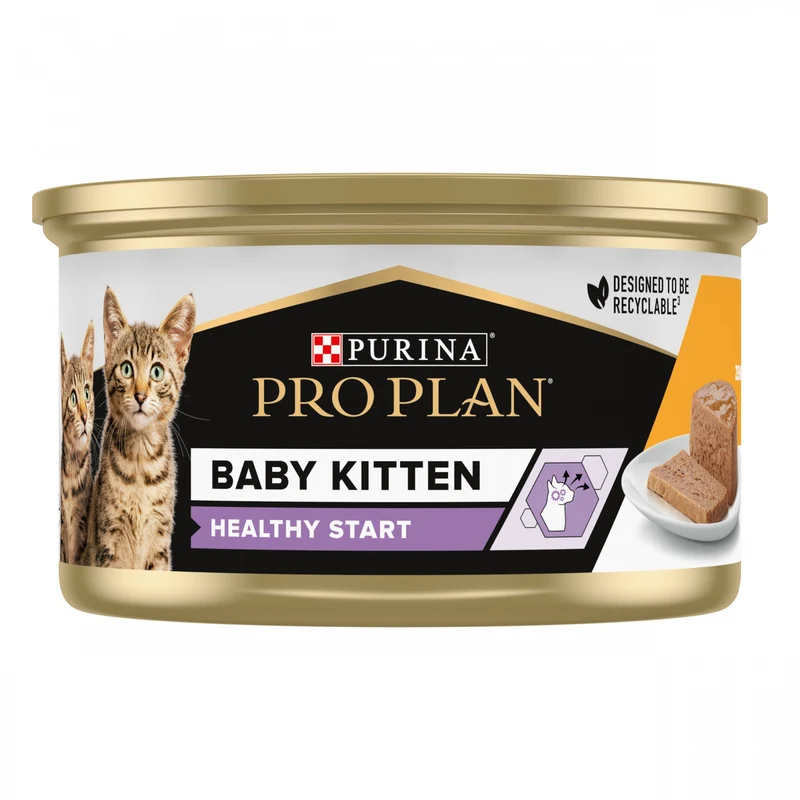 PRO PLAN Healthy Start Baby Kitten en mousse au Poulet - Pâtée pour chaton