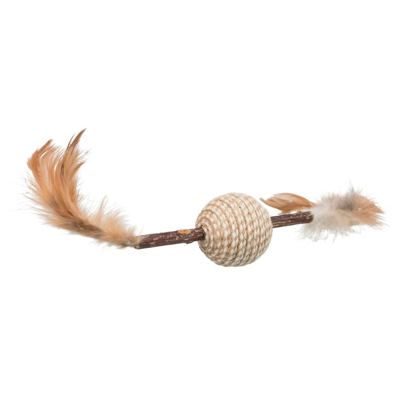 Jouet plume en matatabi