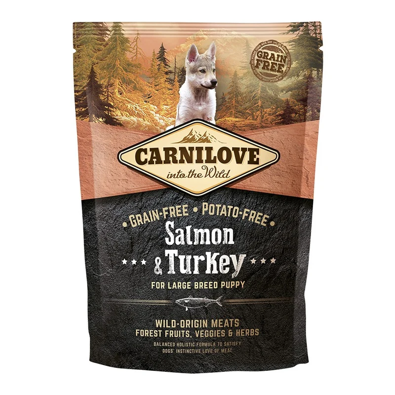 CARNILOVE Puppy Large Saumon & dinde