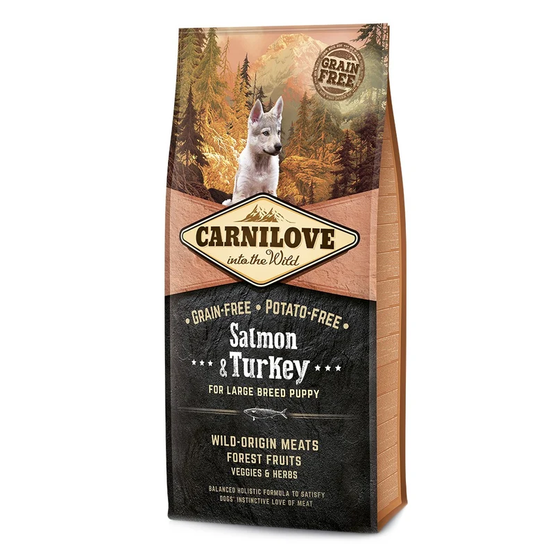 CARNILOVE Puppy Large Saumon & dinde