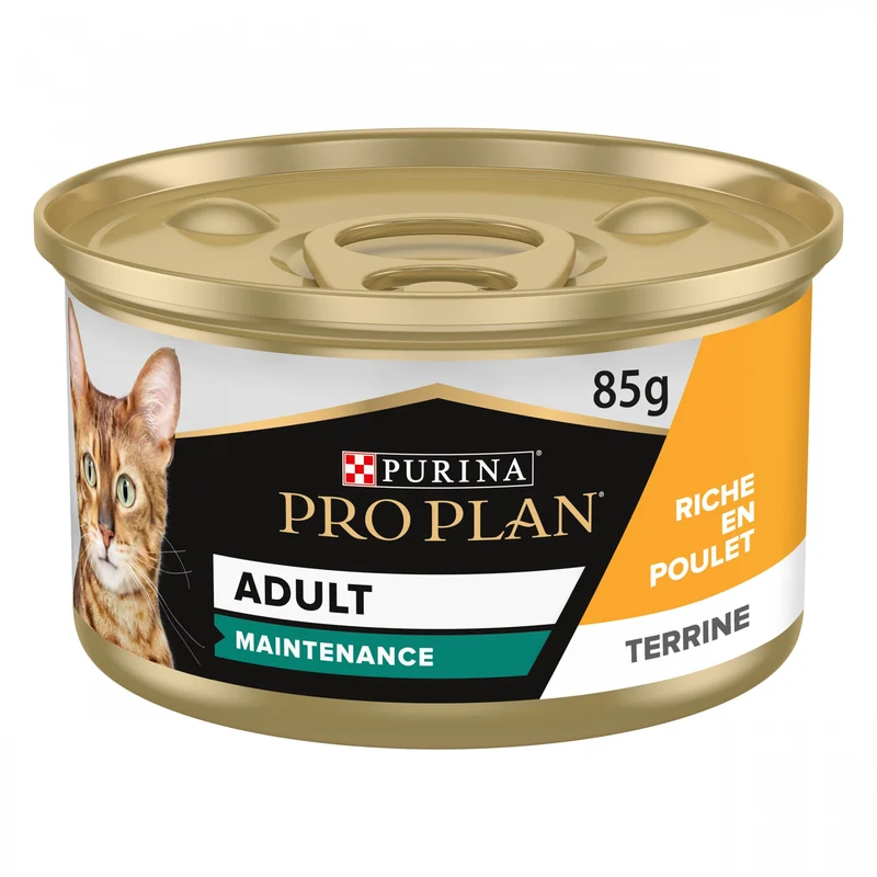 PRO PLAN Maintenance Adult en terrine au Poulet - Pâtée pour chat