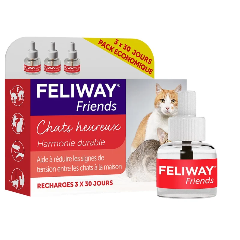 Feliway Friends diffuseur et recharges