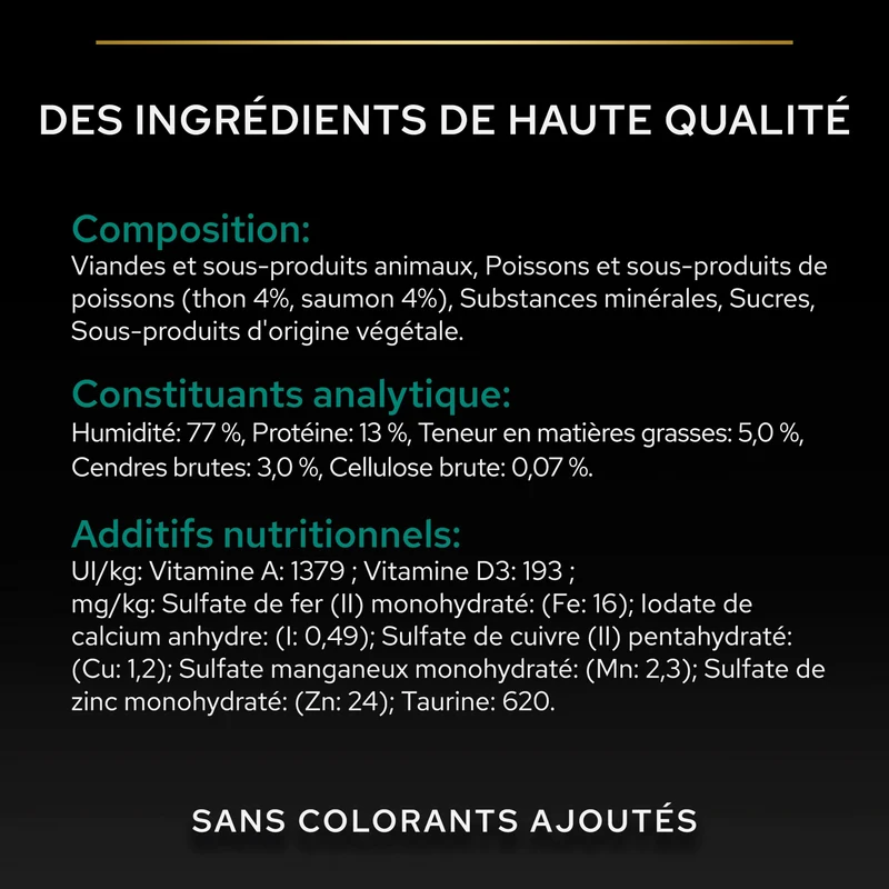 Proplan Sterilised Thon et Saumon - Lot 24 x 85 g