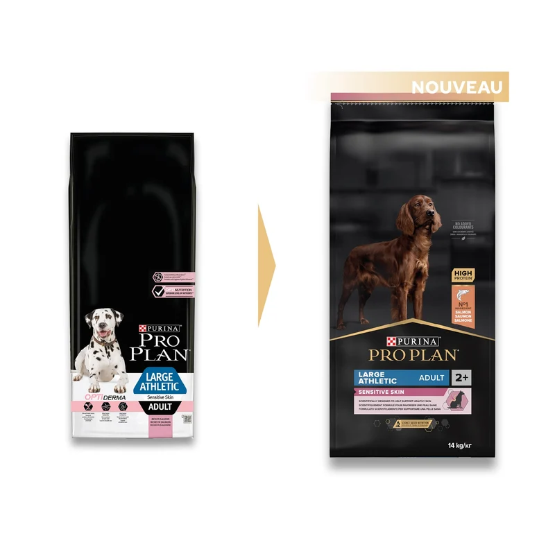 PRO PLAN Sensitive Skin Large Athletic Adult au Saumon - Croquettes pour chien