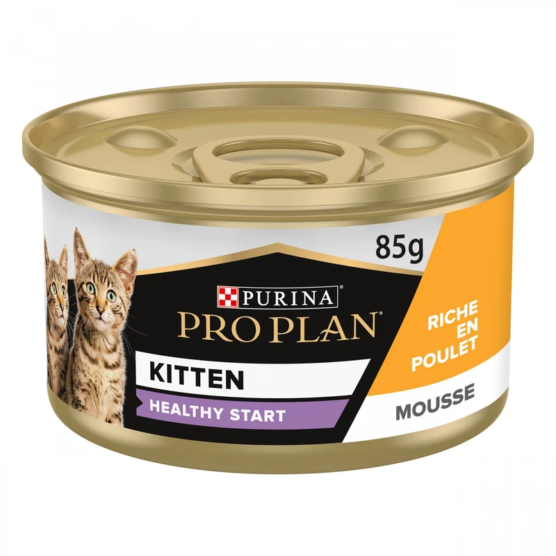 PRO PLAN Healthy Start Kitten en mousse au Poulet - Pâtée pour chaton