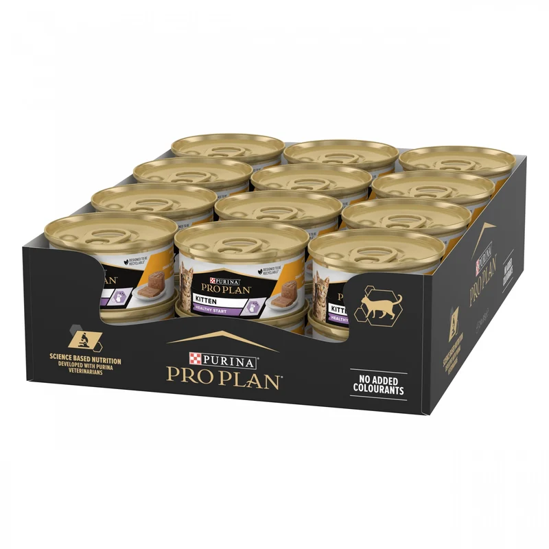 PRO PLAN Healthy Start Kitten en mousse au Poulet - Pâtée pour chaton