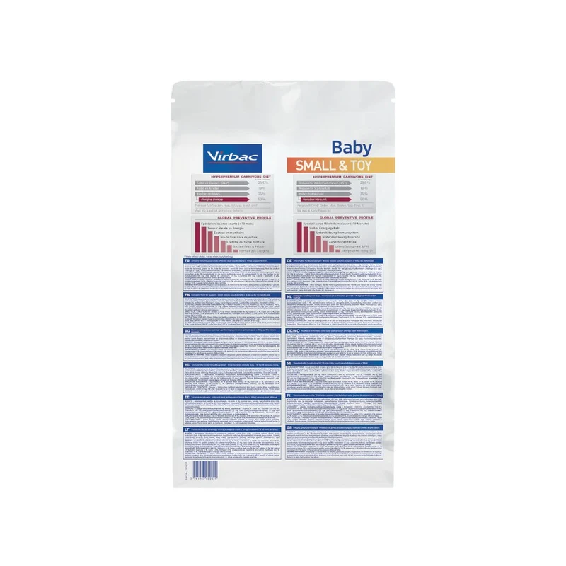 VIRBAC VETERINARY HPM Physiologique Baby Small & Toy