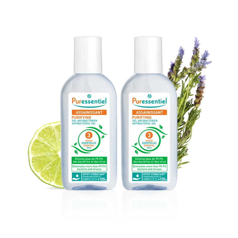Duo Gel Antibactérien Assainissant