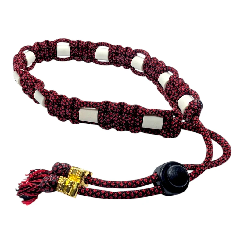Collier réglable anti-tiques pour chien en céramique EM - Largeur 2cm Red DIAMOND