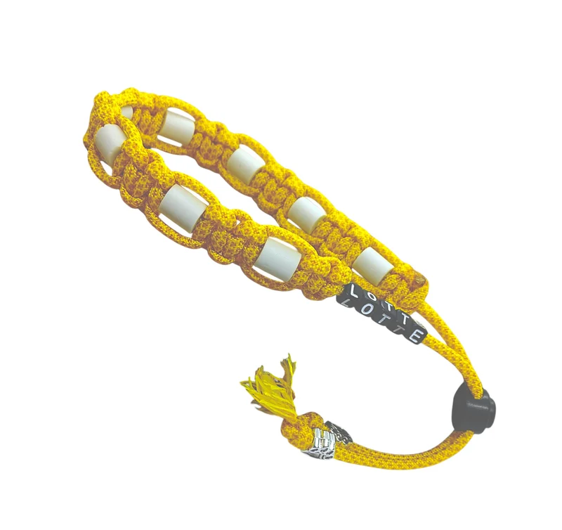 Collier réglable anti-tiques pour chien en céramique EM - Largeur 2cm Yellow DIAMOND
