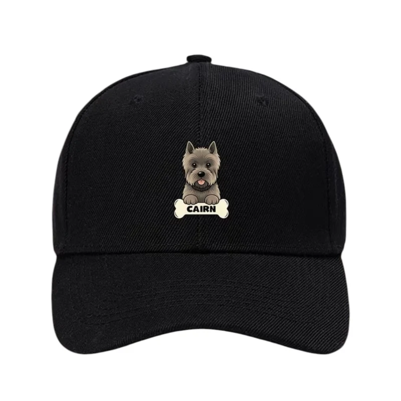 Casquette imprimé Cairn Terrier